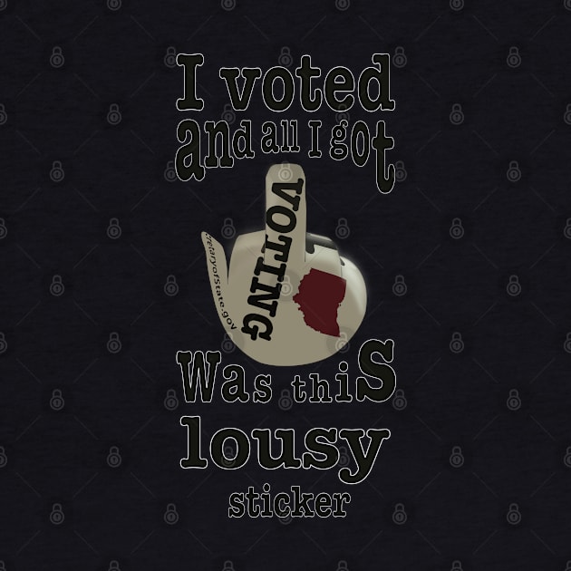 I've voted and all I got was this lousy sticker by moonmorph